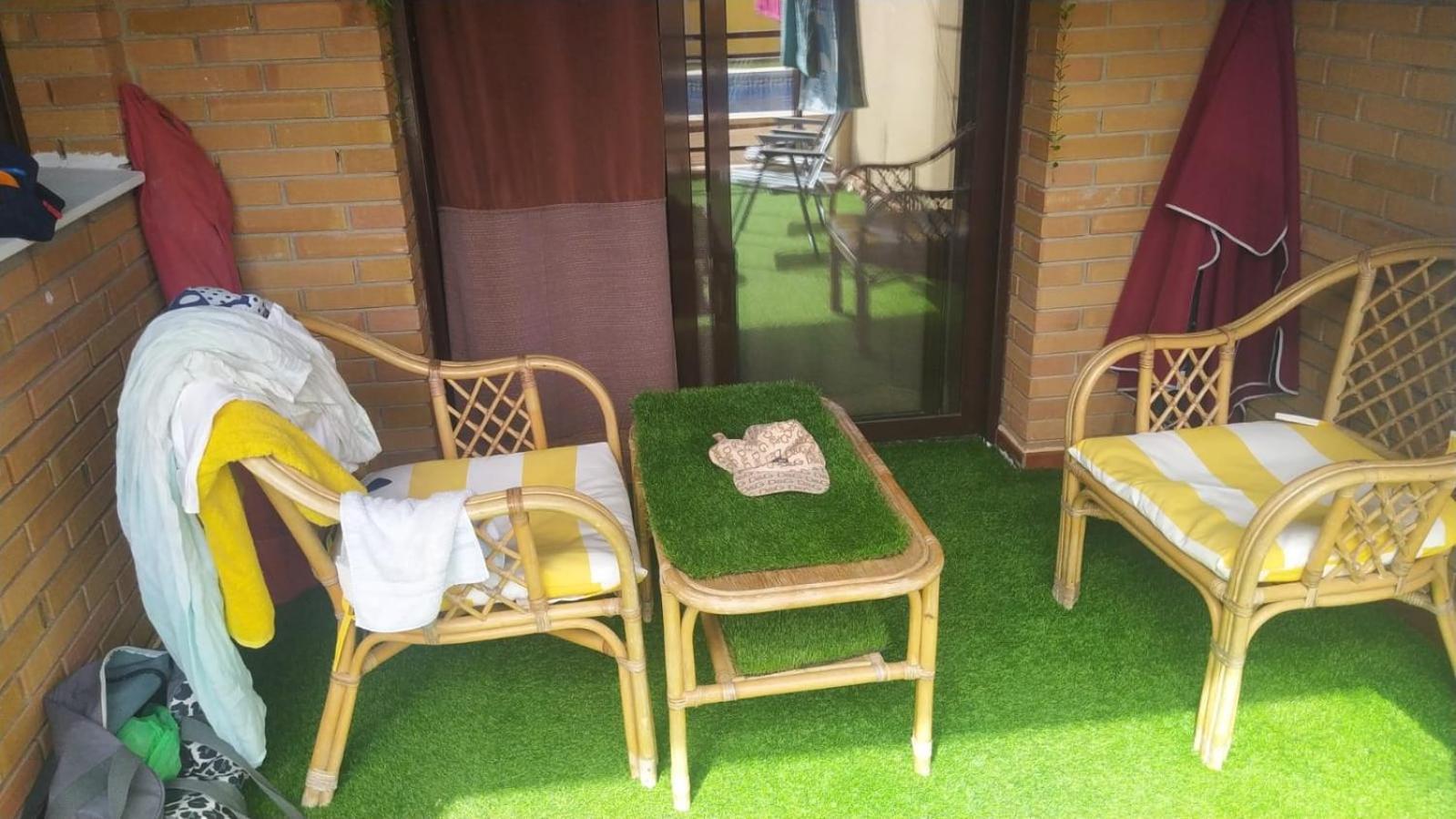 Apartamento Con Terraza Y Acceso Directo A La Piscina Y A 50 M De La Playa Miami Playa Eksteriør bilde