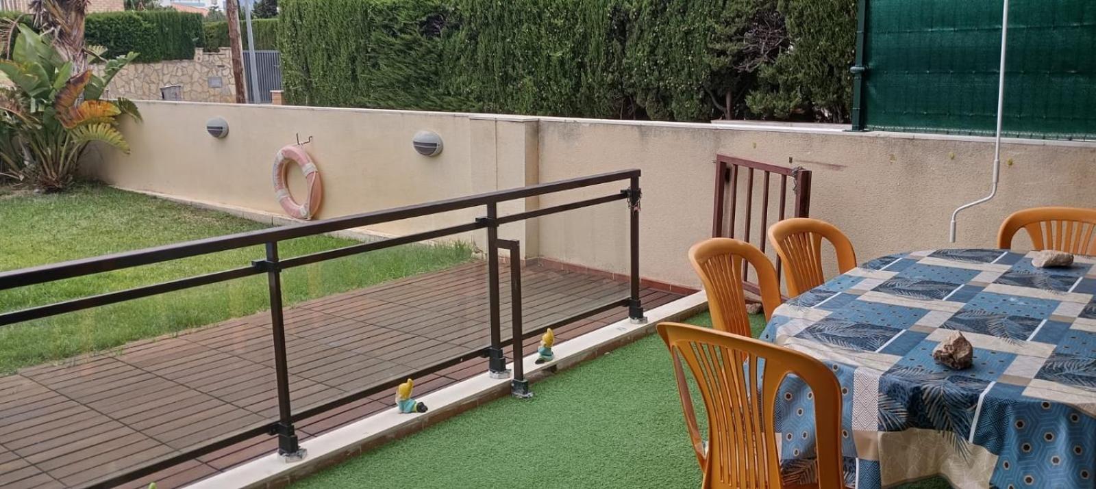 Apartamento Con Terraza Y Acceso Directo A La Piscina Y A 50 M De La Playa Miami Playa Eksteriør bilde